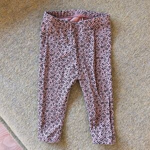 Leopard print baby leggingss
